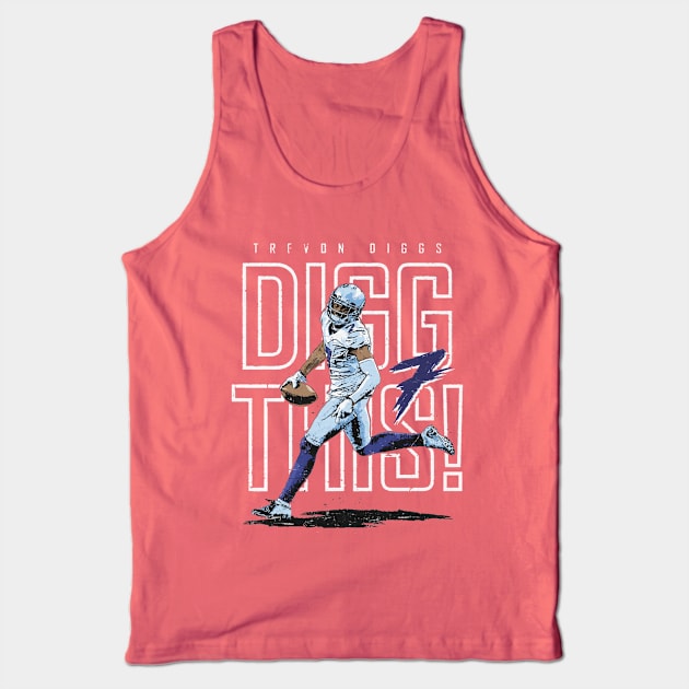 Trevon Diggs Dallas Digg This Tank Top by MASTER_SHAOLIN